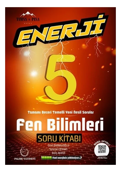 Palme Yayıncılık 5. Sınıf Enerji Fen Bilimleri Soru Kitabı