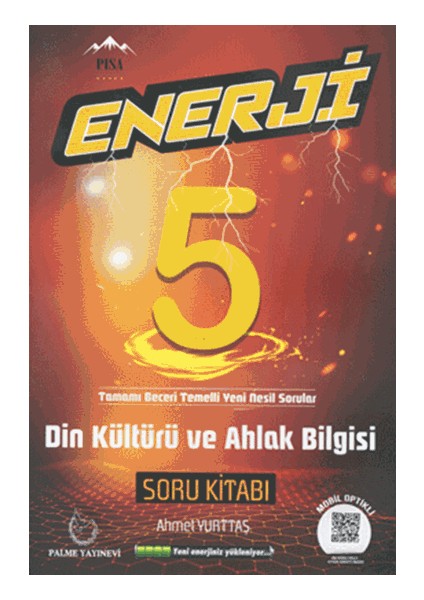 Palme Yayıncılık 5. Sınıf Enerji Din Kültürü ve Ahlak Bilgisi Soru Kitabı