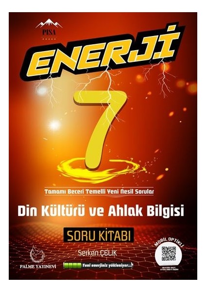 Palme Yayıncılık 7. Sınıf Enerji Din Kültürü Soru Kitabı