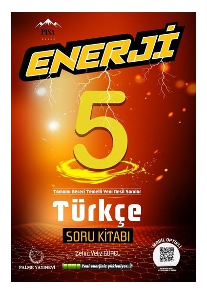 Palme Yayıncılık 5. Sınıf Enerji Türkçe Soru Kitabı