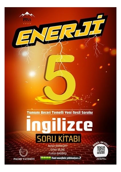 Palme Yayıncılık 5. Sınıf Enerji İngilizce Soru Kitabı