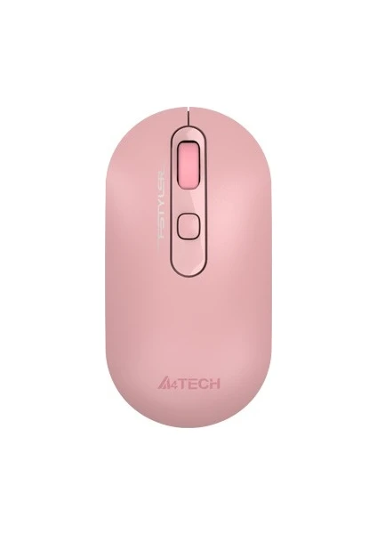 FG20 Nano Alıcı Kablosuz Optik 2000DPI Enerji Korumalı Kompakt Mouse - Pembe