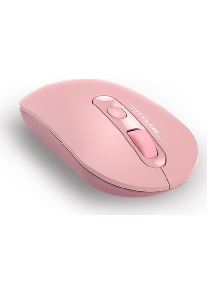 FG20 Nano Alıcı Kablosuz Optik 2000DPI Enerji Korumalı Kompakt Mouse - Pembe