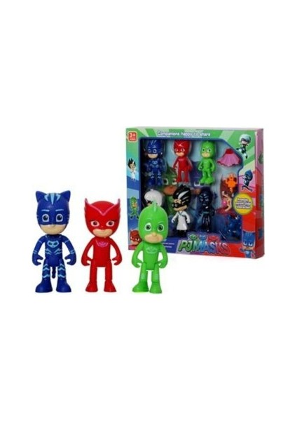 Pjmasks 10'lu Pijamaskeliler Figür Seti