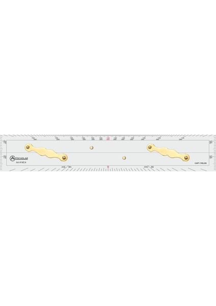 Gemici Paralel Cetveli 45 cm Mc4
