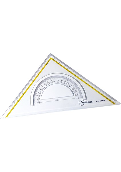 Gönye 45 Derece 35 cm Akrilik Ascp 14