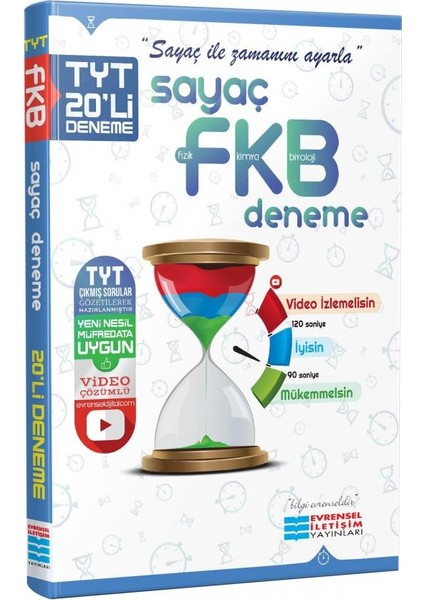 TYT Fizik Kimya Biyoloji Video Çözümlü 20'li Deneme