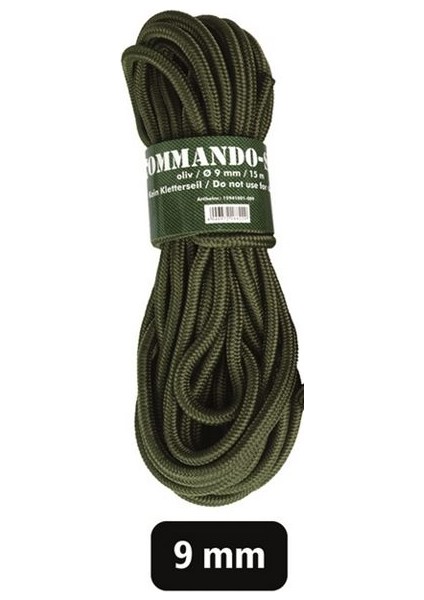 Od 9mm (15M) Commando Rope