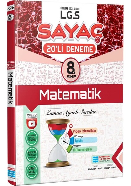 8.Sınıf Matematik (Sayaç ) 20'li Deneme