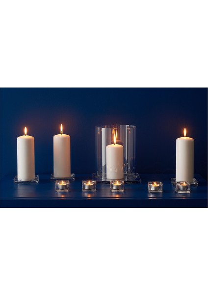 Glasıg tealight Mumluk, Cam