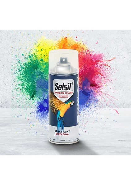 Açık Gri Parlak Sprey Boya 400 Ml.