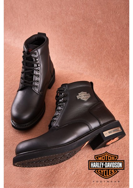 Gibson Erkek Bot Black - Nubuk