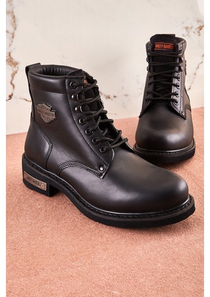 Gibson Erkek Bot Black - Nubuk