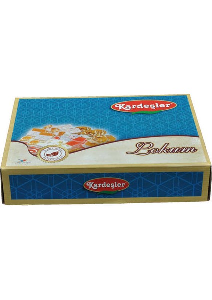Kardeşler Basma Bademli Sultan Küp Lokum 2.5 kg