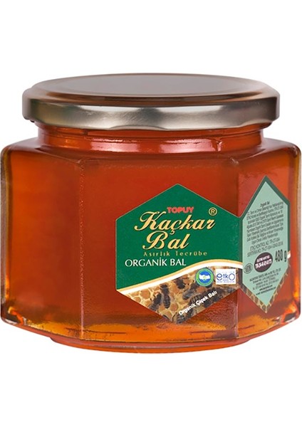 Organik Yayla Balı Ahşap Kutulu 480 gr
