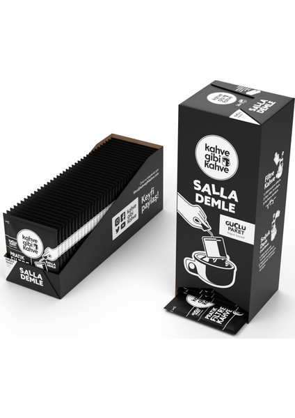 Salla Demle Filtre Kahve 36'lı Güçlü Paket