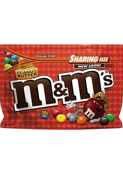 Sharing Size Peanut Butter Chocolate Candies ( 272.2GR ) Amerikan