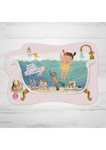 Popcorn Kids Bath Girl Paspas