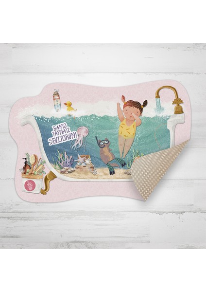 Popcorn Kids Bath Girl Paspas