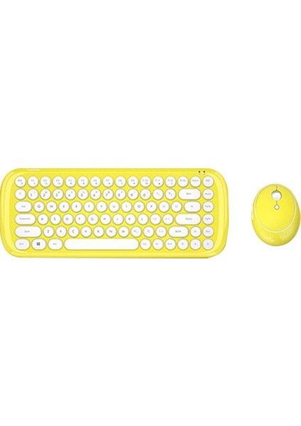 Kablosuz Klavye ve Mouse Set (Yurt Dışından)