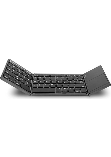 3 Kat Bluetooth Taşınabilir Ipad Klavye (Yurt Dışından)