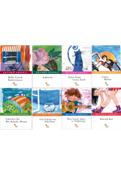 Zeynep Cemali Kitapları - 8 Kitap Set