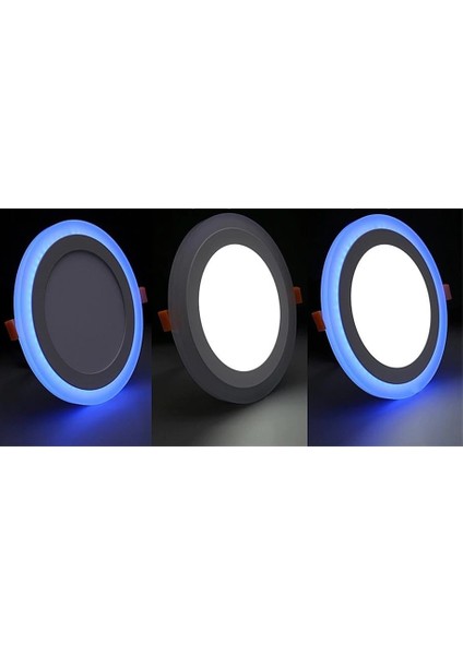 24 Watt (18+6) Çift Renkli LED Panel - Mavi Beyaz fiyatları