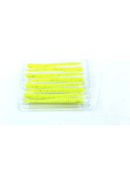 Crazy Fısh Cruel Leech 55MM 6 Chartreuse