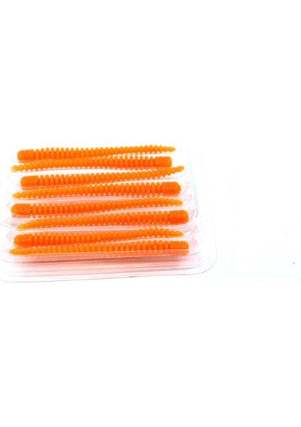 Crazy Fısh Cruel Leech 55MM 77 Toxıc Orange