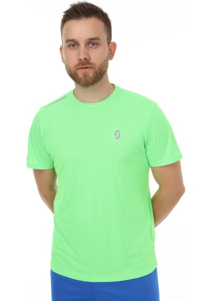 Fly Bisiklet Yaka Erkek Fıtness Tişört Neon Yeşil fiyatları