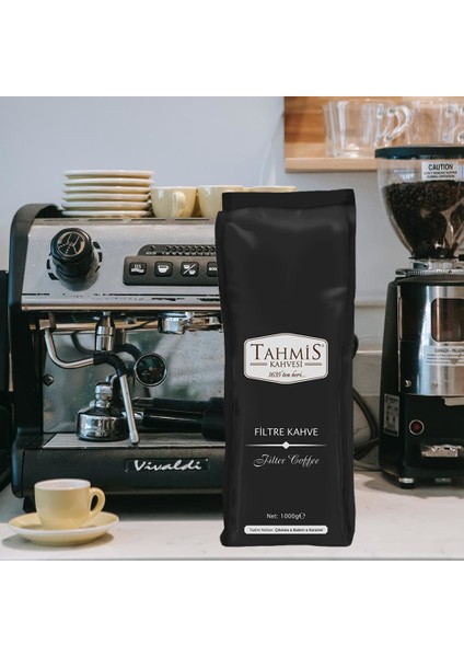 Filtre Blend Çekirdek Kahve 1000 gr (Brezilya & Kolombiya)
