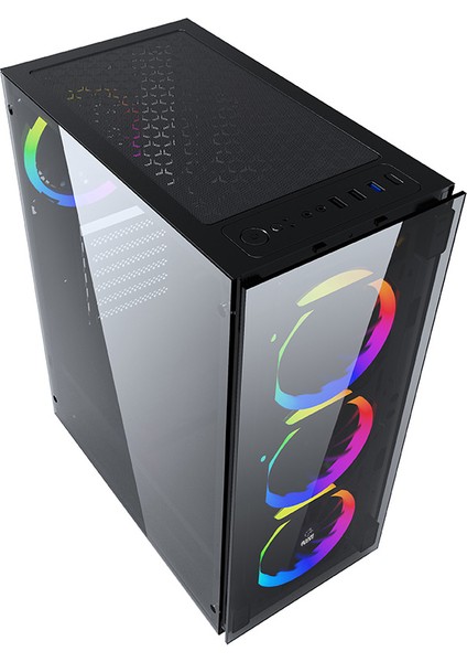 Ares Rainbow 4X120MM Fan Bilgisayar Kasası modelleri