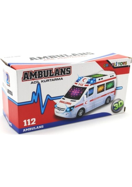 Oyuncak Ambulans Araba Sesli Işıklı Çarp Dön fiyatları