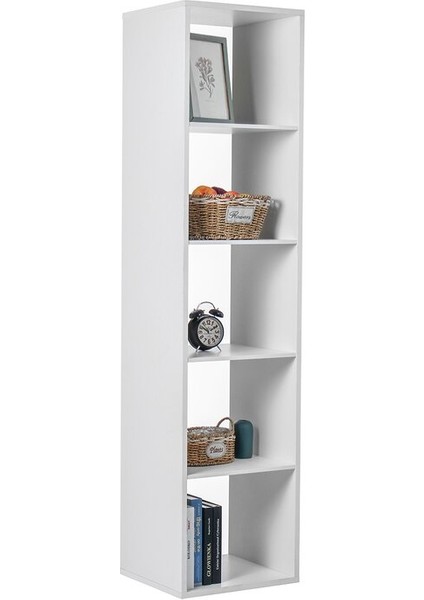 Semplice White Kitaplık