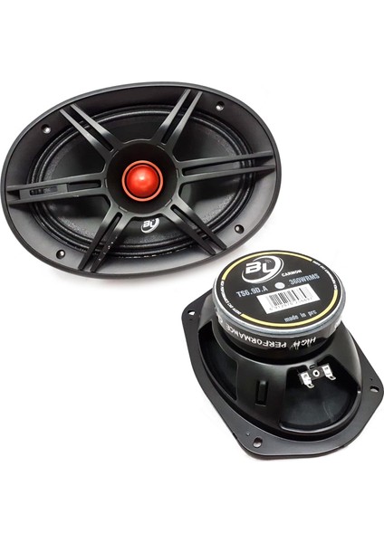 Oto Hoparlör Mıdrange Oval 6x9 360W 2 Adet Ts6.9d.a
