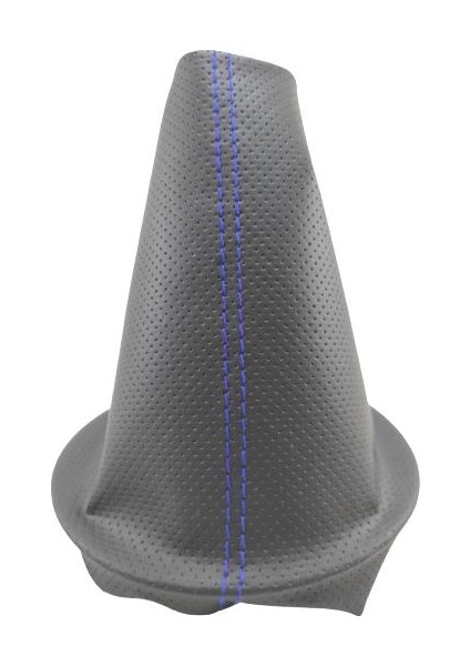 Peugeot Partner Vites Körüğü Delikli Deri Mavi Dikiş