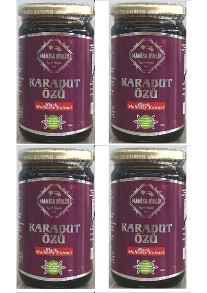 Karadut Özü Soğuk Sıkım 340 gr x 4