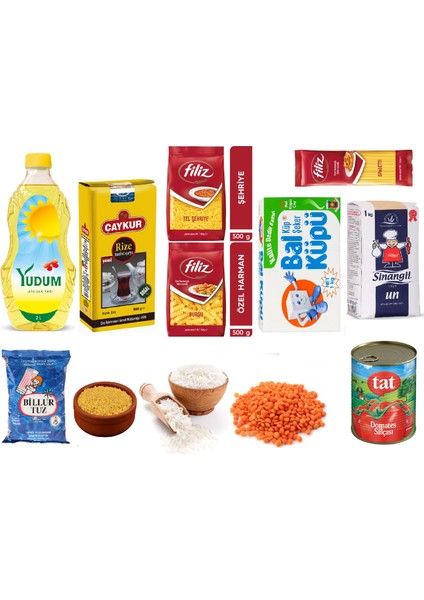 Ekonomik Gıda Sepeti 10,5 kg