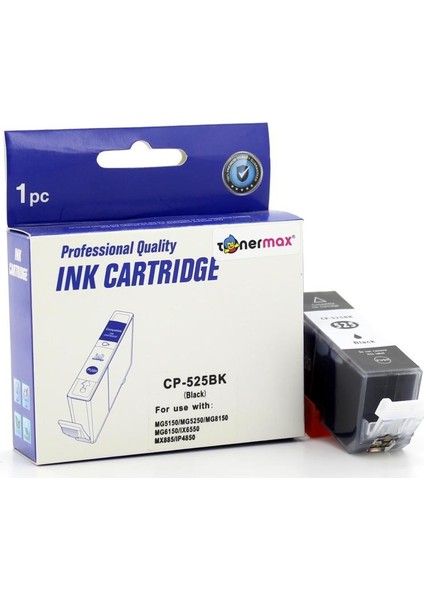 Canon PGI-525 Pgbk Siyah Muadil Kartuş