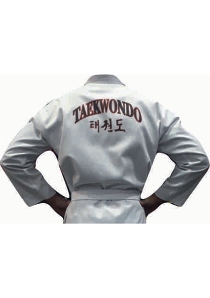 Taekwondo Elbisesi Beyaz Yaka Çocuk ve Yetişkin