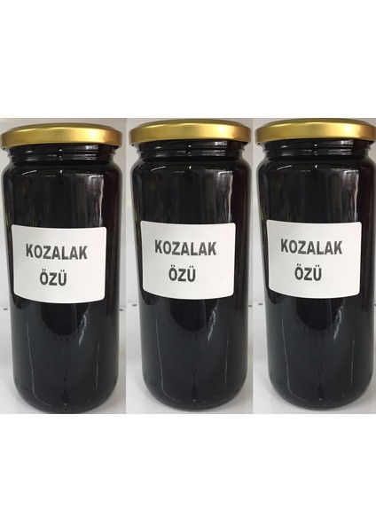 Lezzet Kozalak Özü 640 gr x 3 (Astım Nefesdarlığına Faydalı )