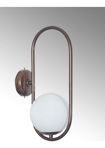 Zenga Eskitme Metal Gövde Beyaz Camlı Tasarım Lüx Aplik modelleri