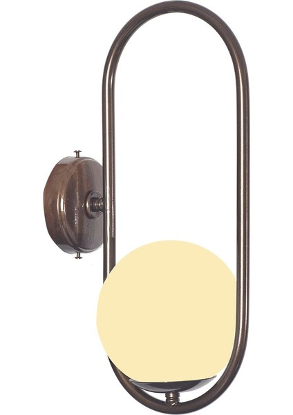 Zenga Eskitme Metal Gövde Beyaz Camlı Tasarım Lüx Aplik fırsatları