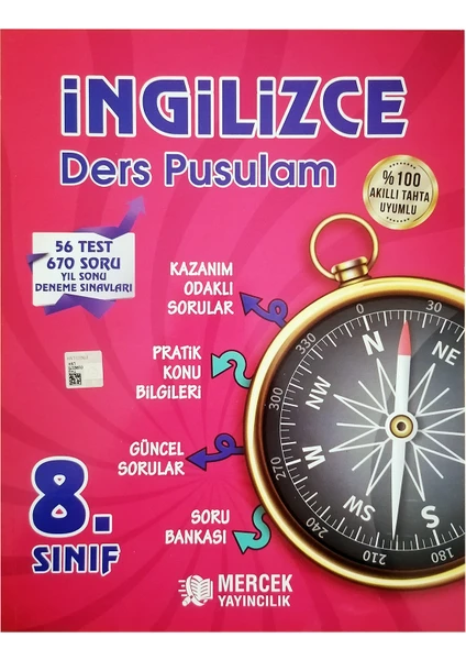 Mercek Yayınları İngilizce Ders Pusulam 8. Sınıf