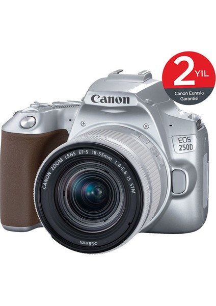 Eos 250D 18-55MM Is Stm (Canon Eurasia Garantili) Gümüş