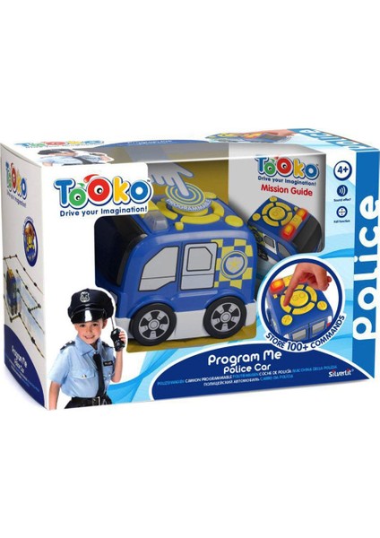 Tooko Programlanabilen Polis Aracı Oyun Seti