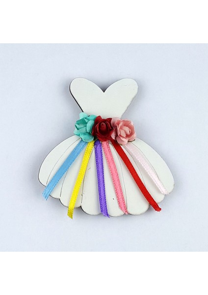 Nikah Şekeri Ahşap Lazer Magnet 50 Adet SLK-131