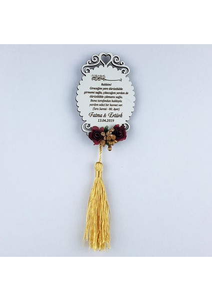 Show Bazaar Ahşap Lazer Magnet 50 Adet SLK-135