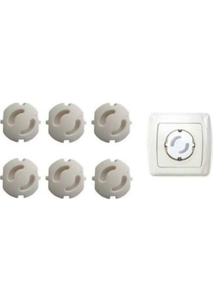 Mia Home Çocuk Koruyucu Priz Kapağı 6'lı