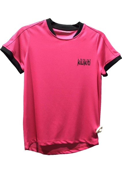 Unisex Genç / Çocuk Spor T-Shirt Bisiklet Yaka